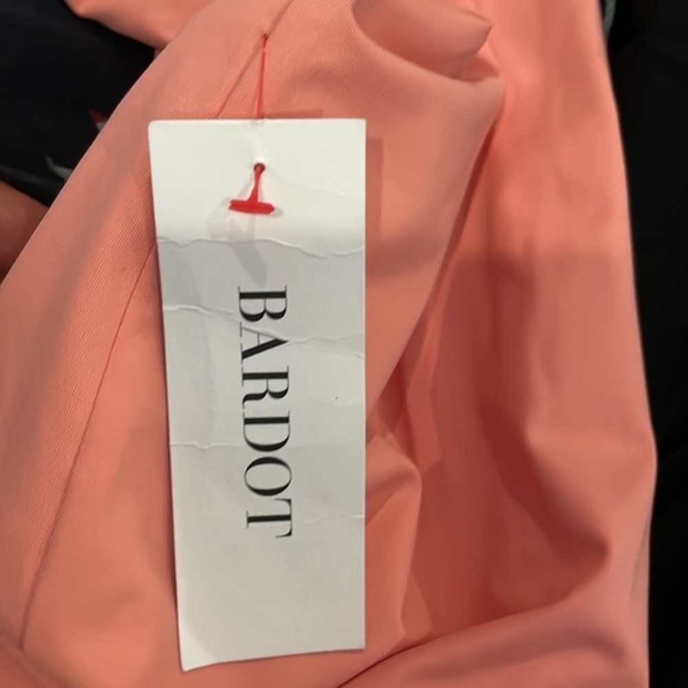 NWT Bardot One Shoulder Peach Dress - Picture 5 of 8